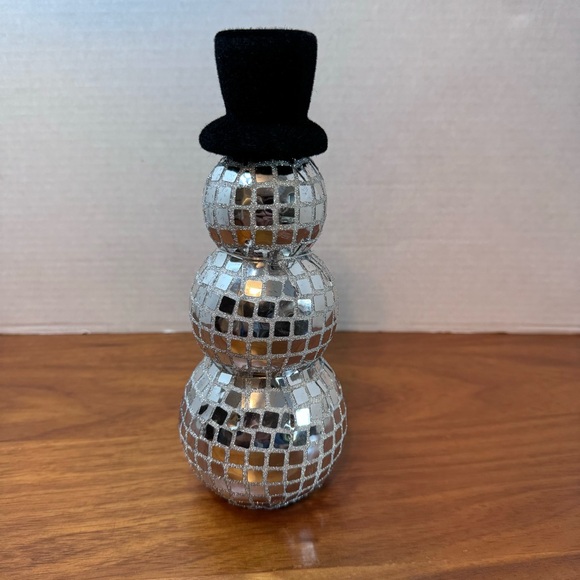 NEW 2024 Target Bullseye Disco Snowman 8.75" Tall Christmas - Picture 6 of 7